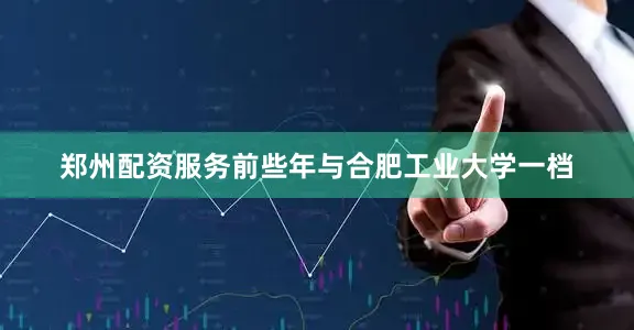 郑州配资服务前些年与合肥工业大学一档